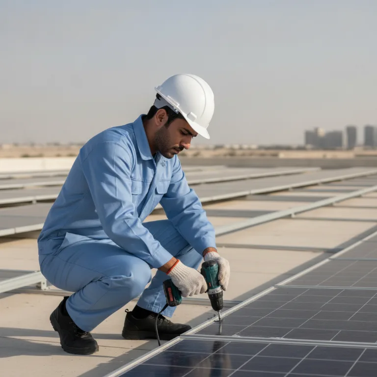 Solar Panel Installer service in Fujairah